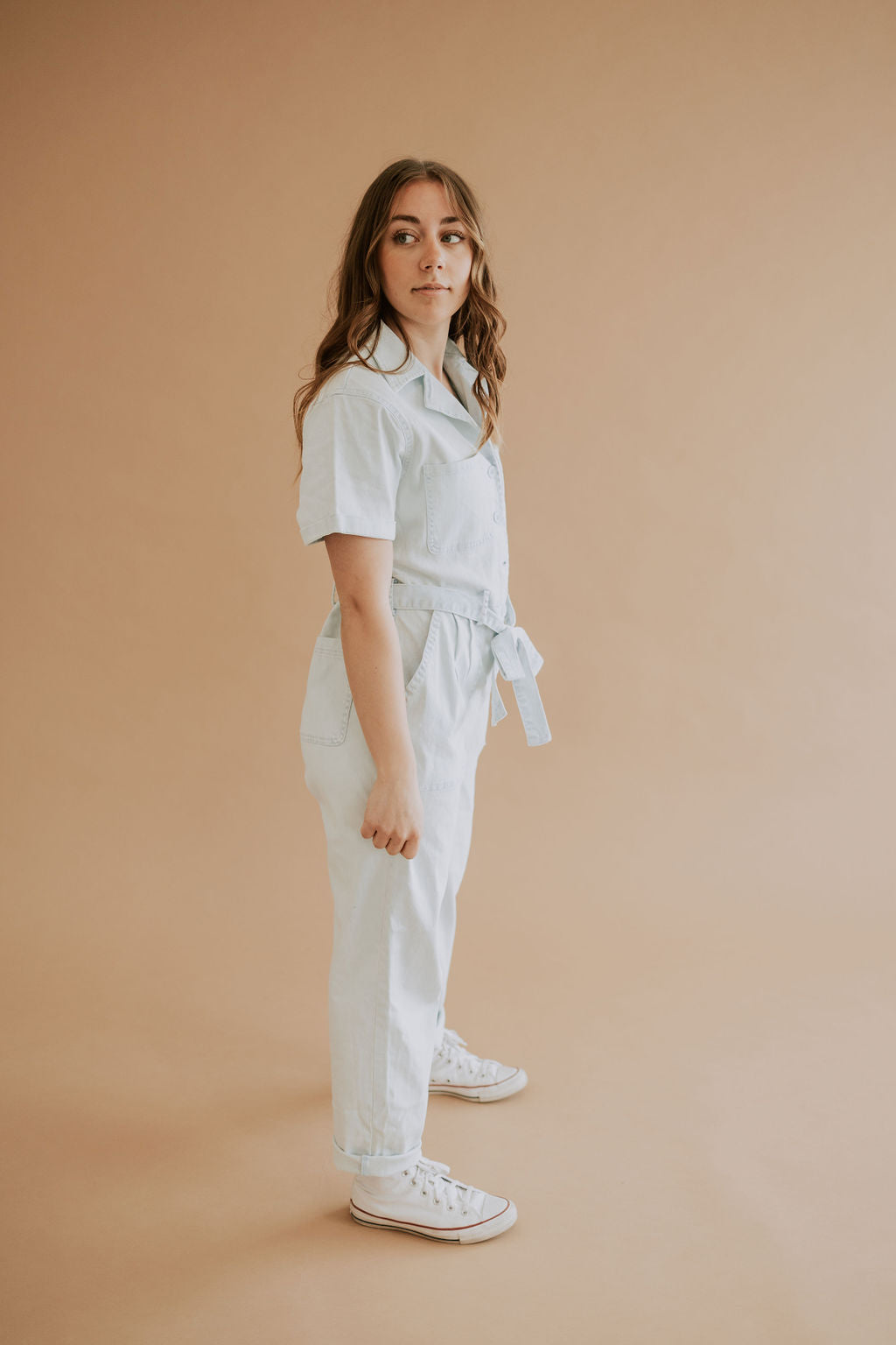 JOJO JUMPSUIT - SKY BLUE