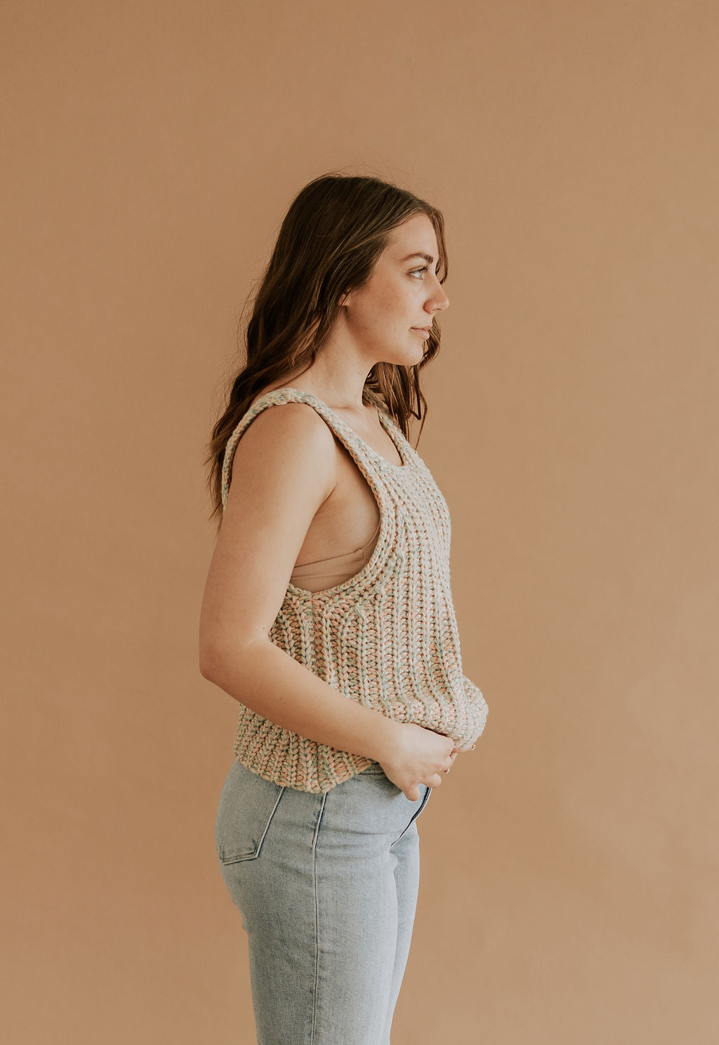 SUMMER LOVE CHUNKY KNIT - TANK