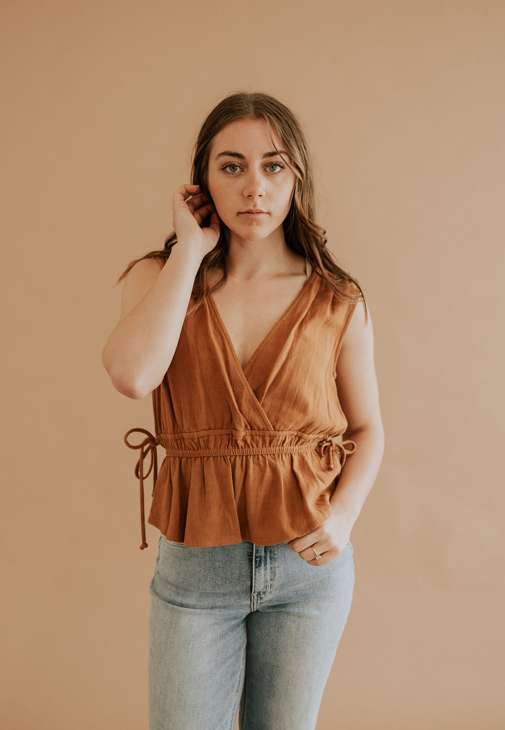 ORANGE SKY TOP - FINAL SALE