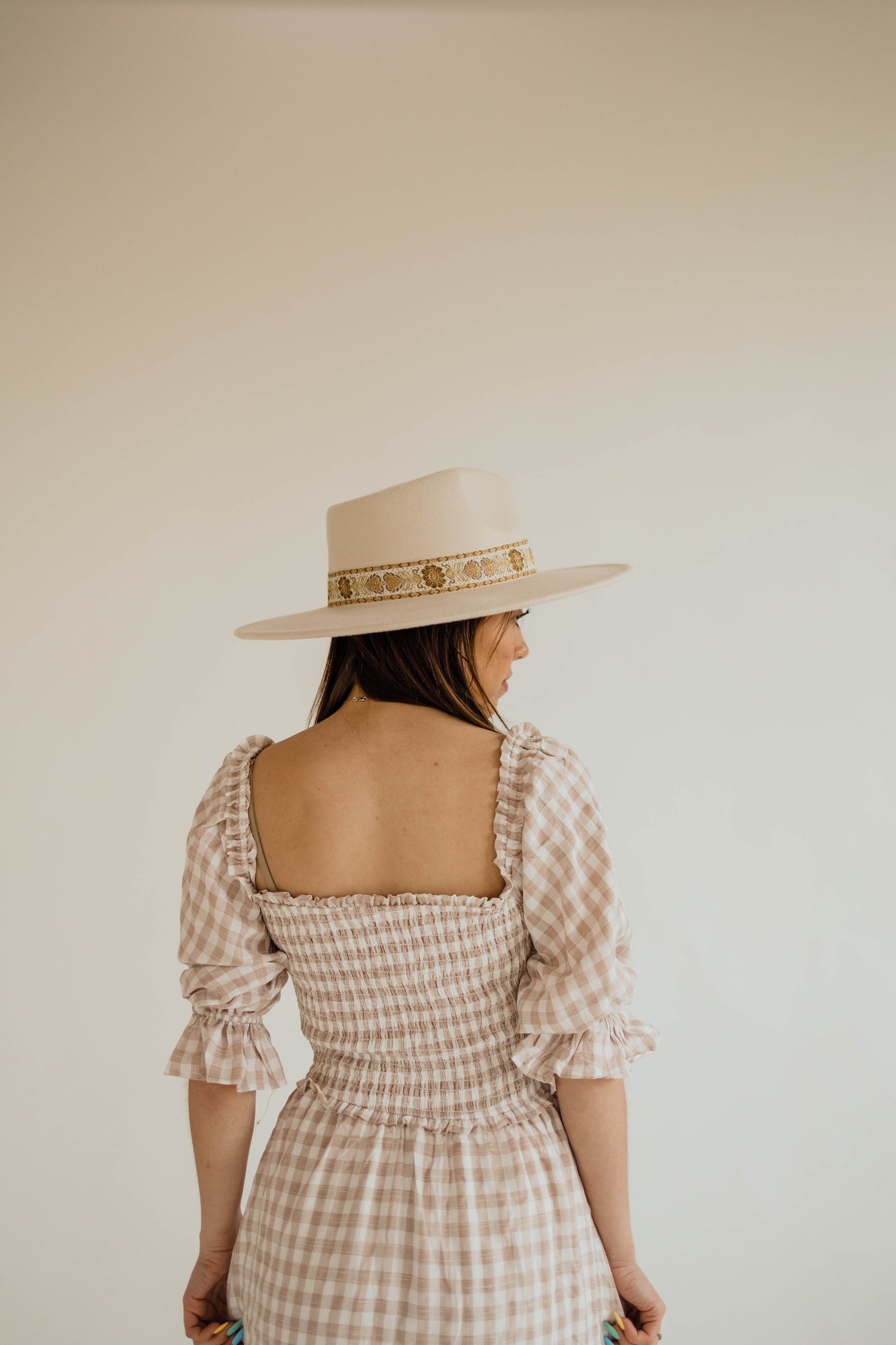 GINGHAM HERE - MIDI DRESS