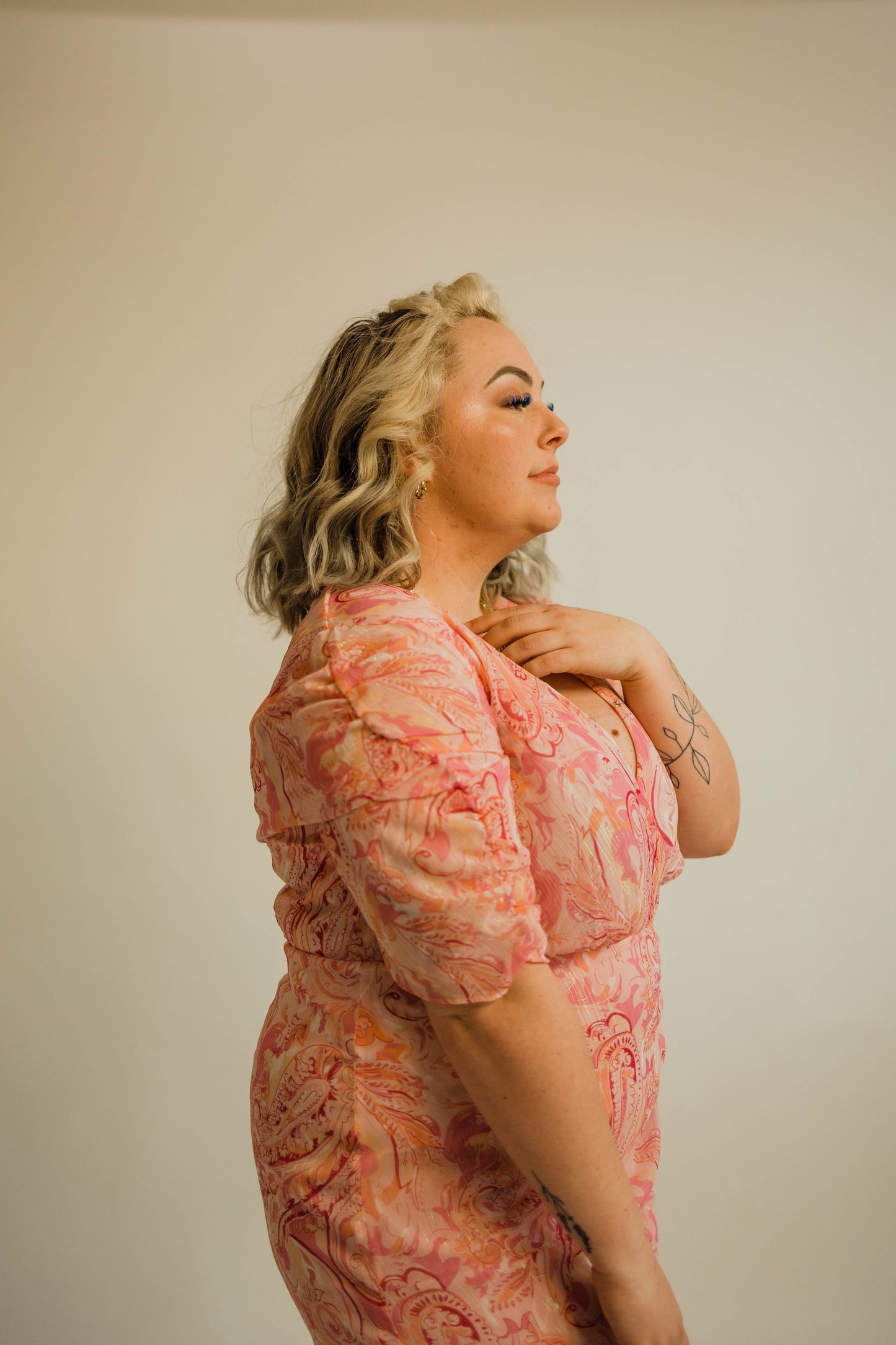 THE SOPHIA PAISLEY MINI DRESS — FINAL SALE