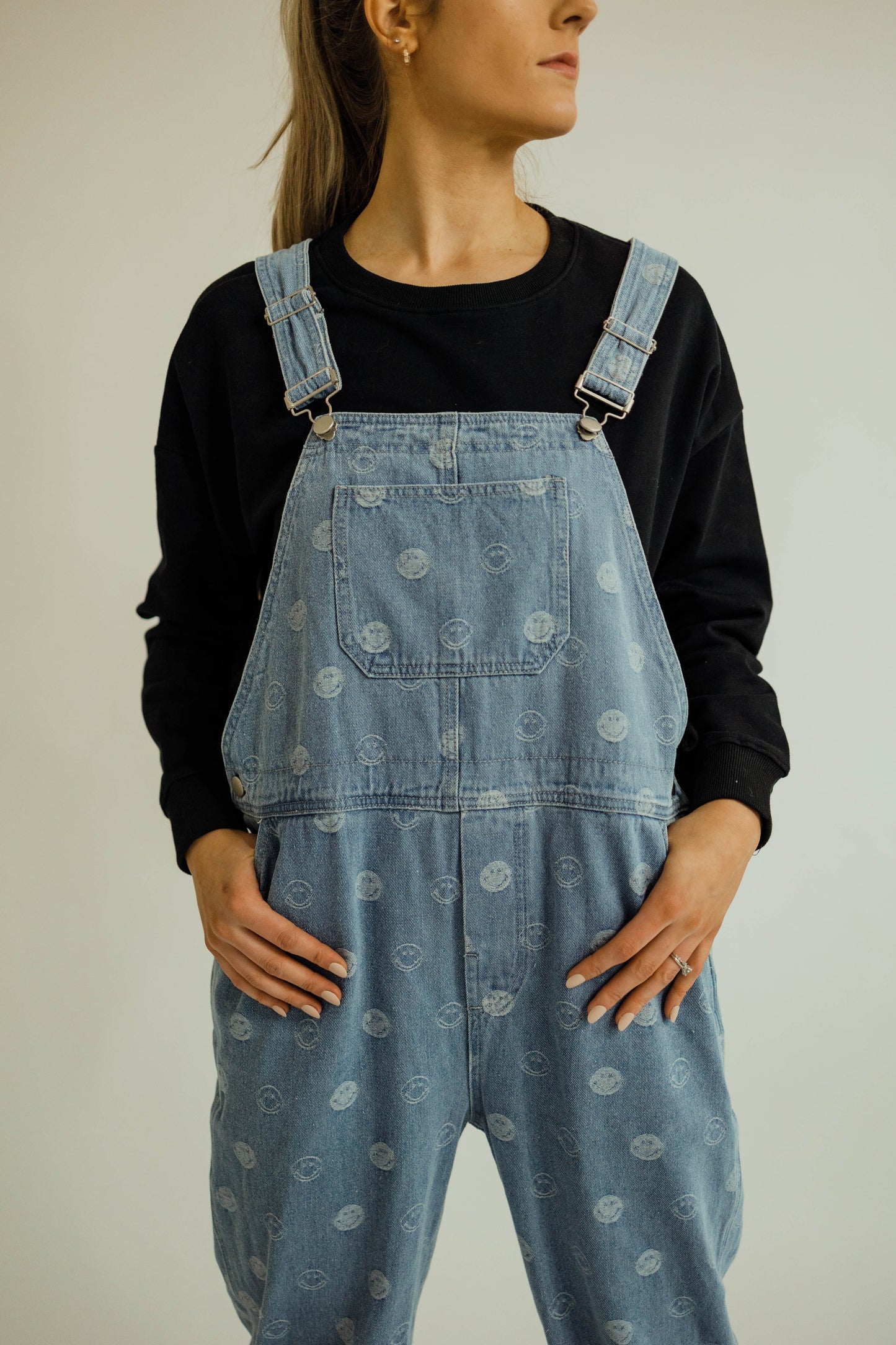 SMILEY DENIM - OVERALLS