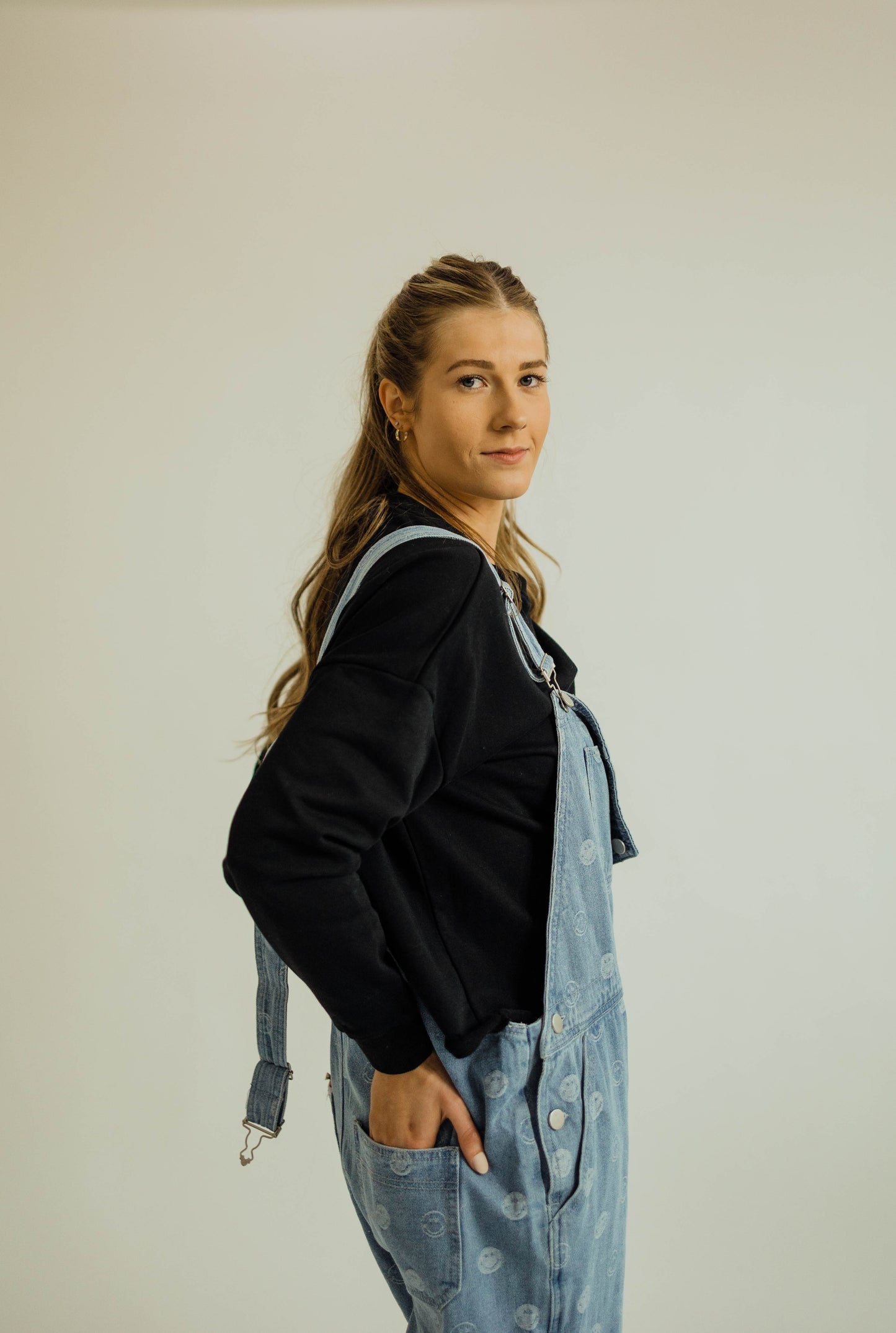 SMILEY DENIM - OVERALLS