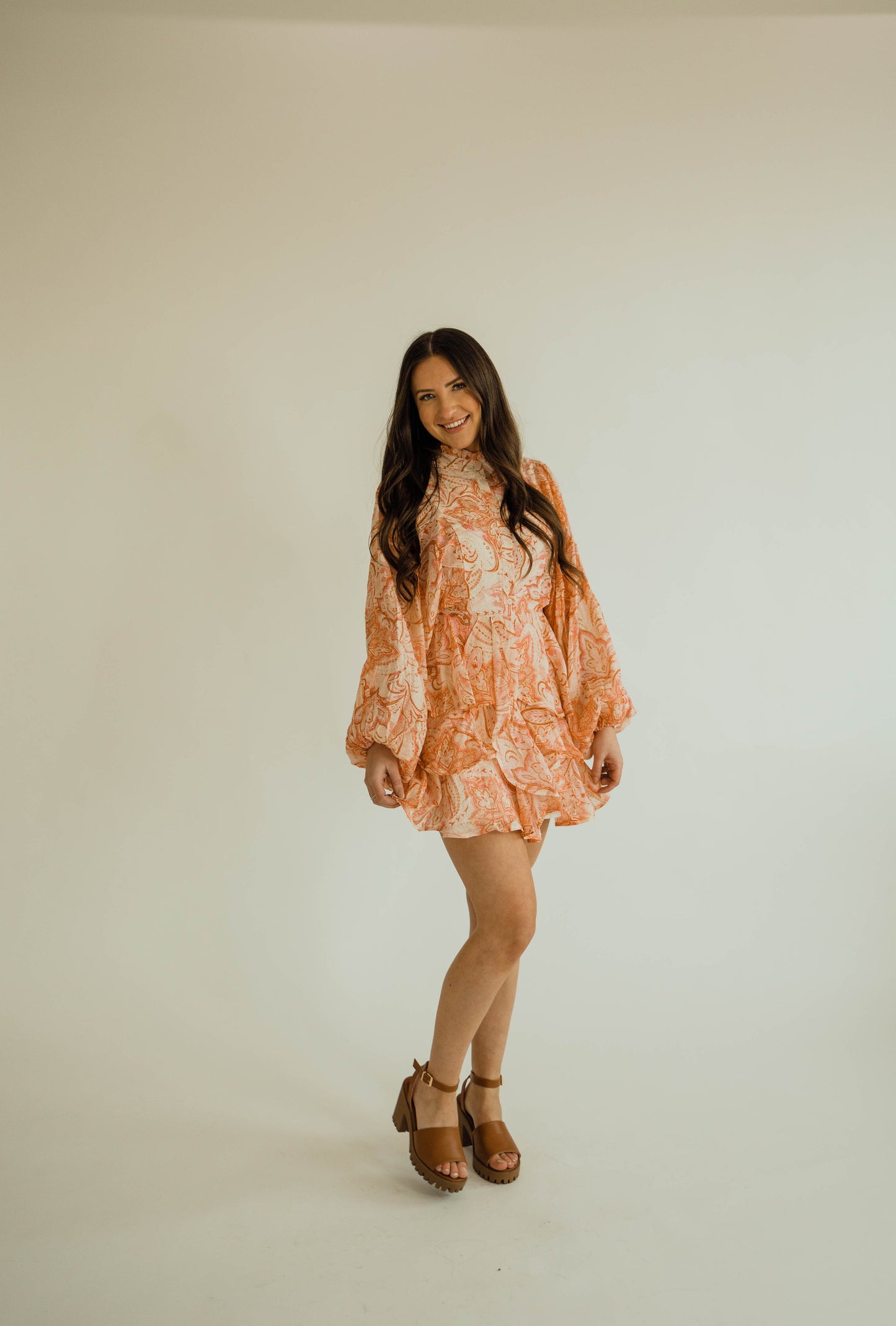 ISABELLE PAISLEY DRESS - FINAL SALE