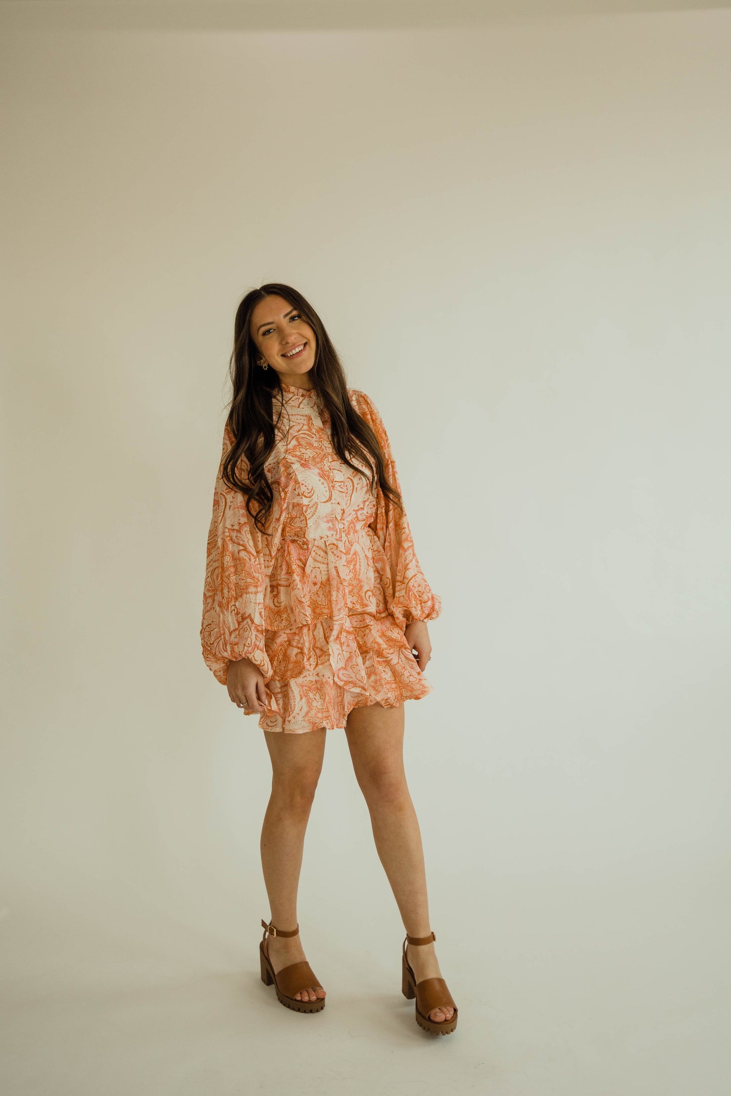 ISABELLE PAISLEY DRESS - FINAL SALE