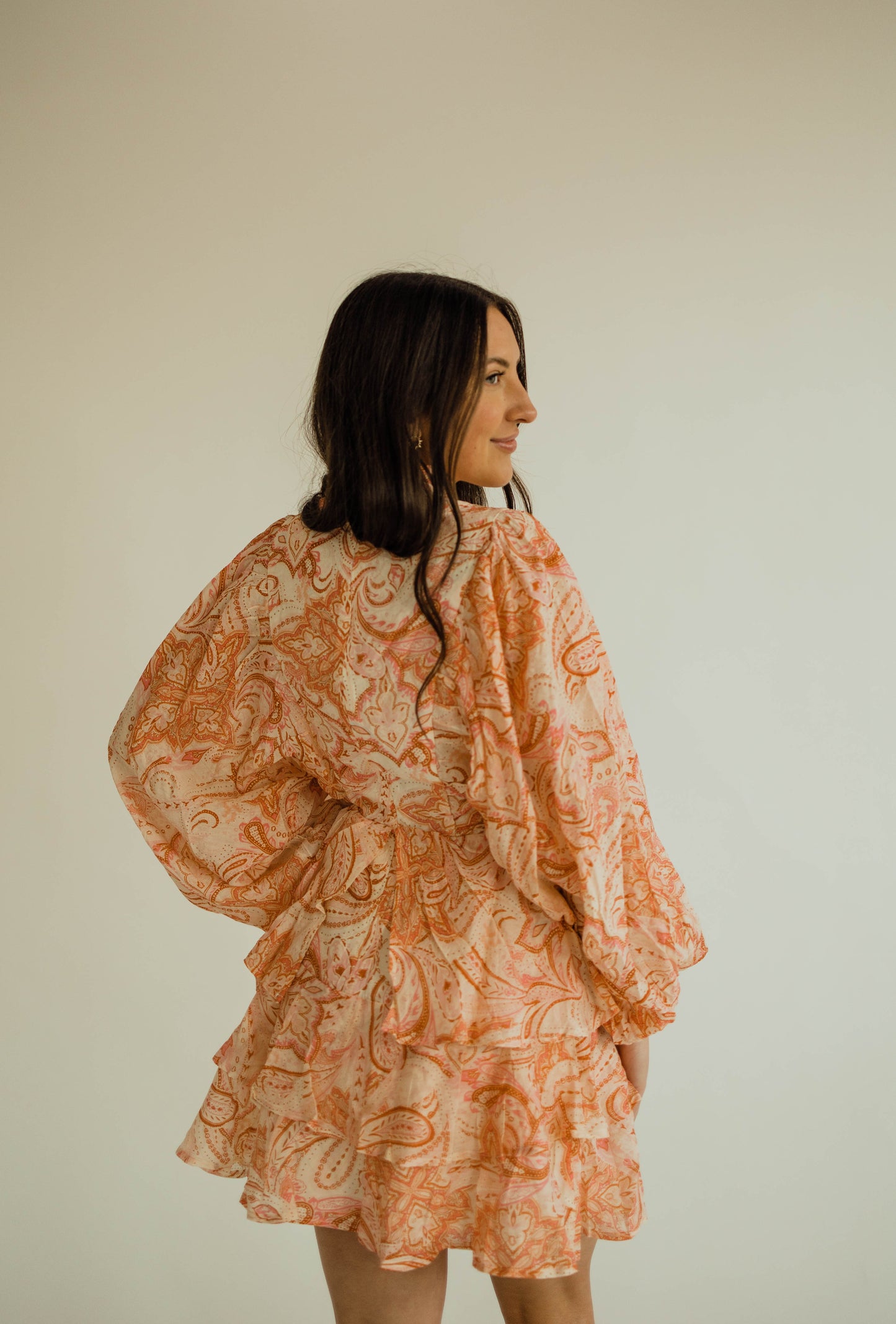 ISABELLE PAISLEY DRESS - FINAL SALE