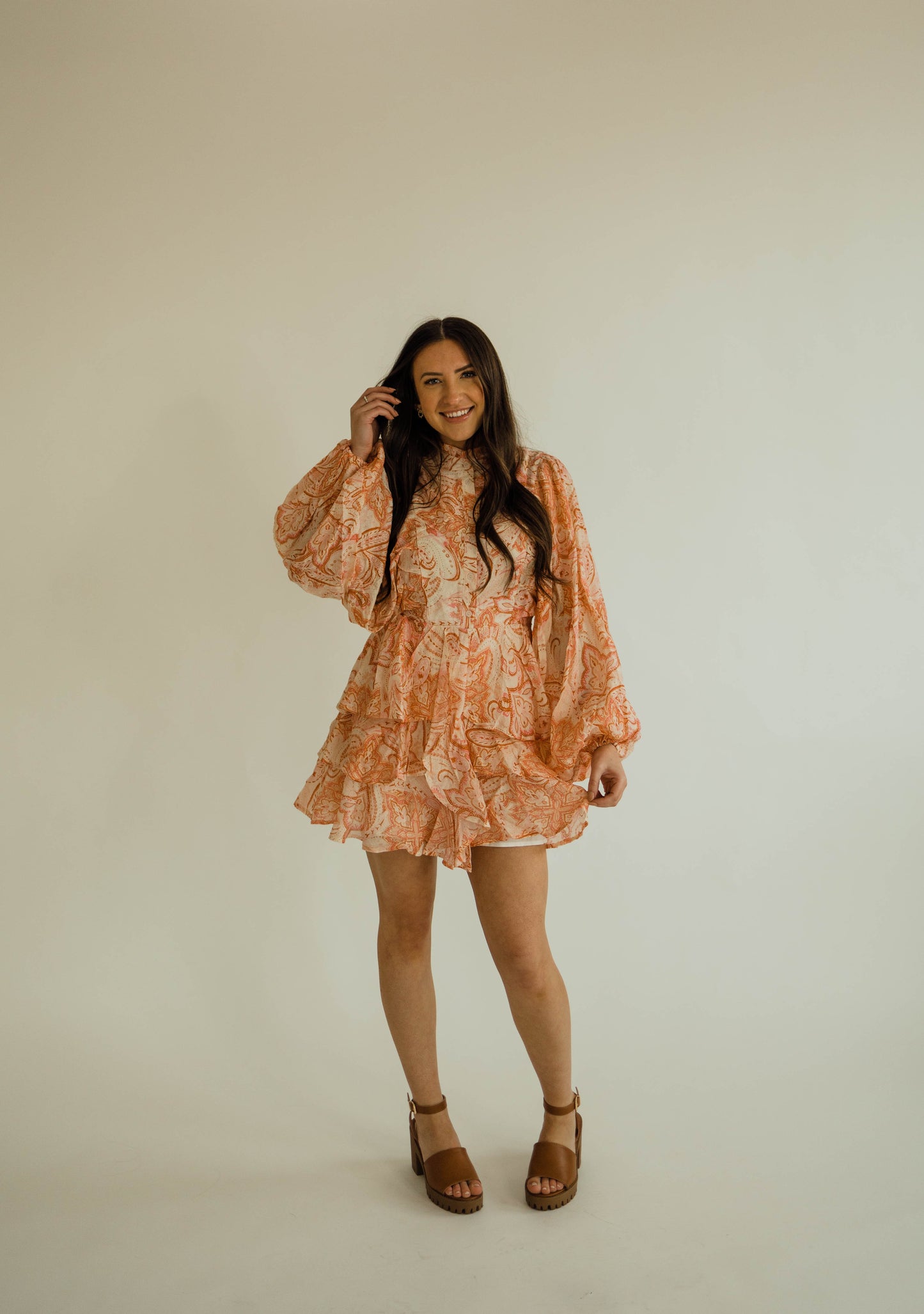 ISABELLE PAISLEY DRESS - FINAL SALE