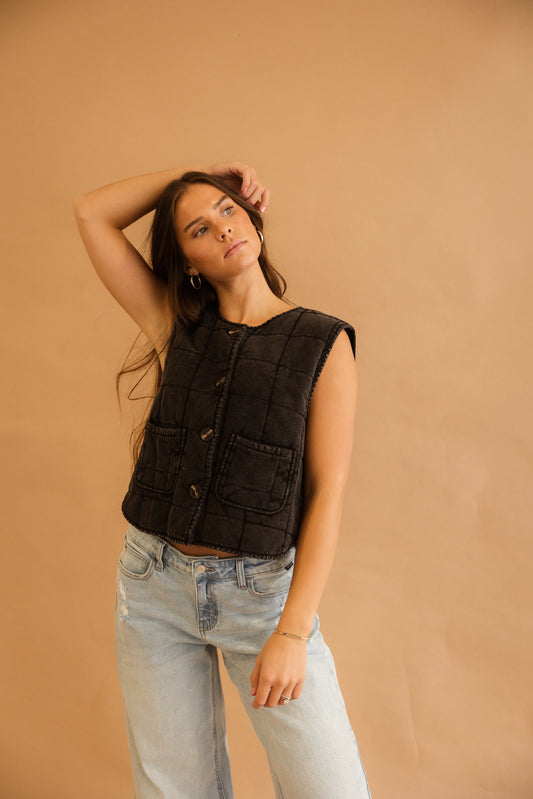 THE BLAKE BUTTON UP - VEST