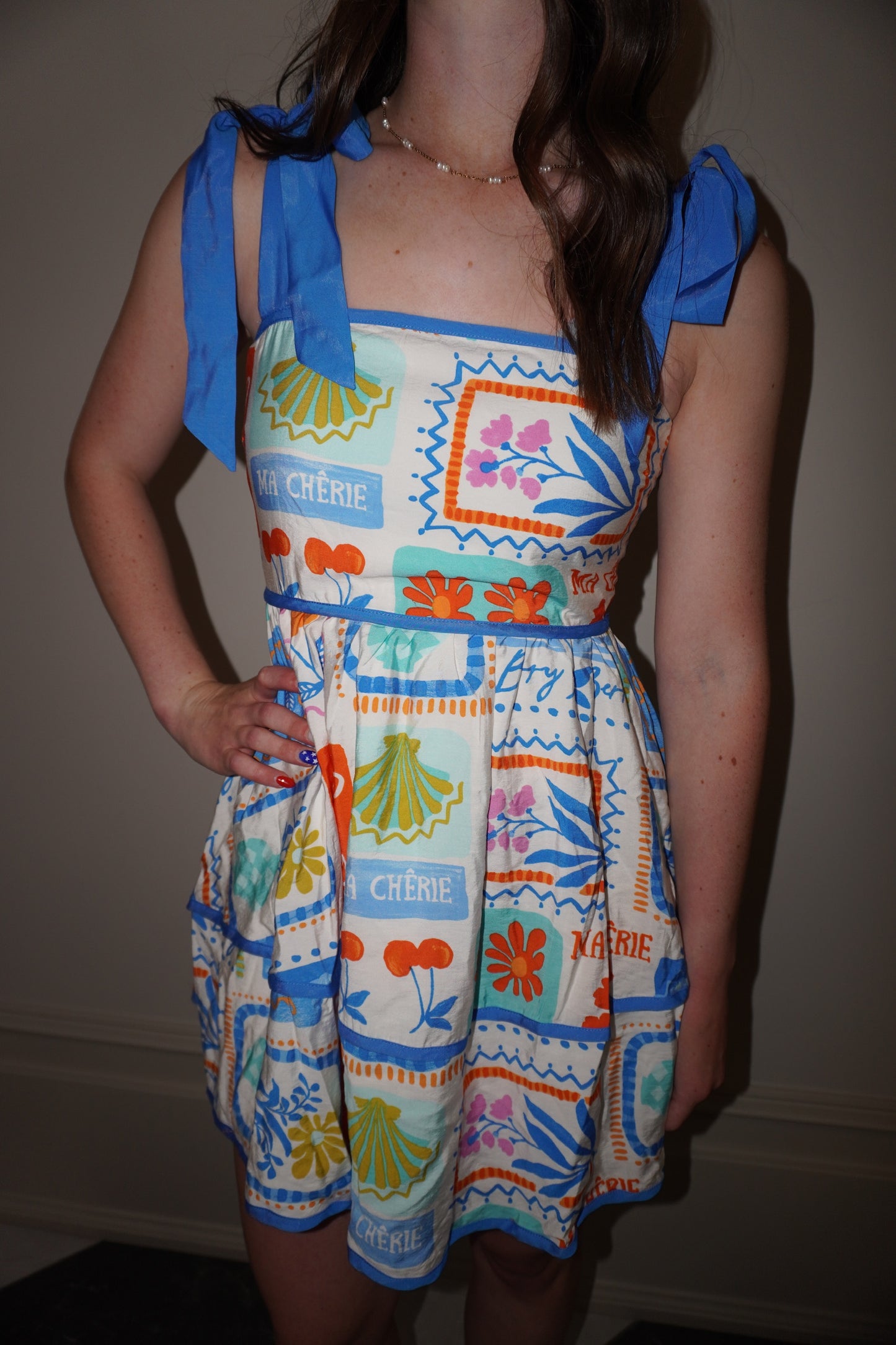 MA CHERIE MOSAIC - MINI DRESS