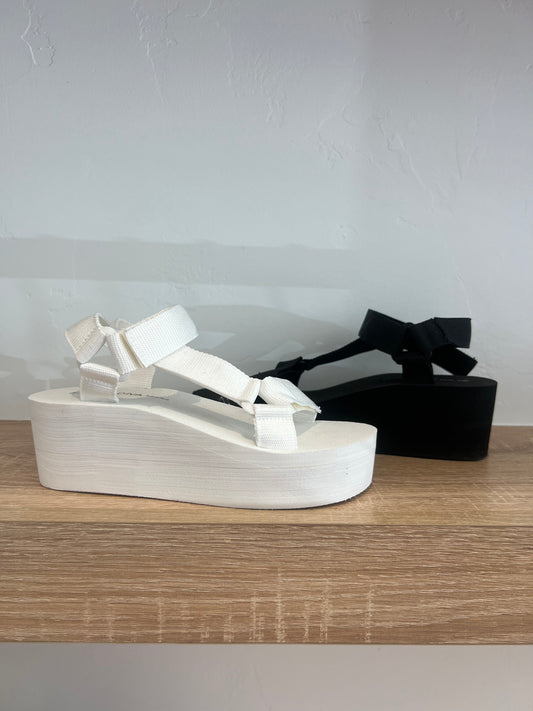 ISLA PLATFORM SANDALS - FINAL SALE